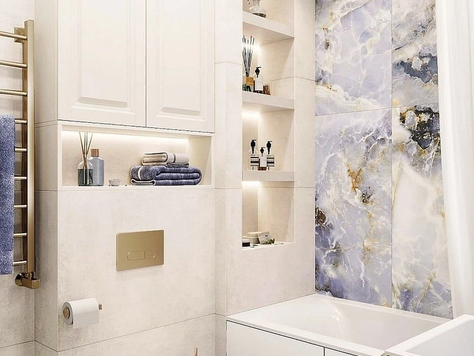 Дизайн интерьера санузла в Перми "дизайн санузла"